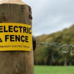 can I have an electric fence around my property