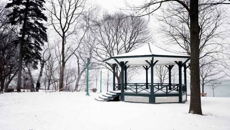 Can a Gazebo Withstand Snow? (Protecting Gazebos in Winter)